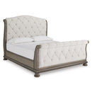 Signature Design by Ashley Ardenfield B944B5 California King Upholstered Sleigh Bed IMAGE 1