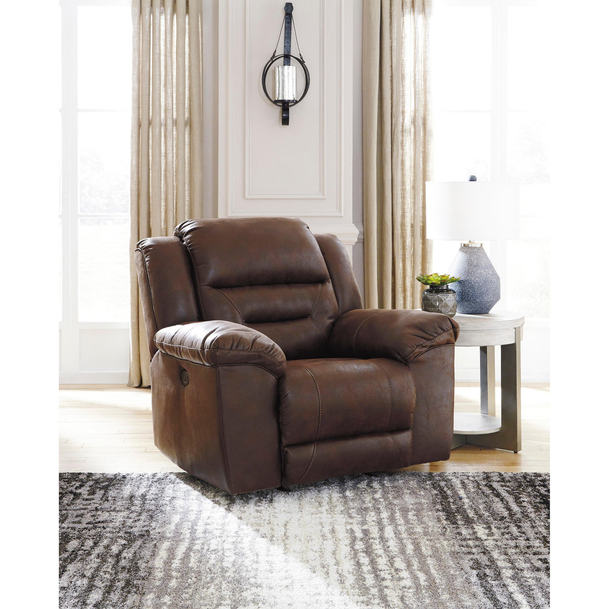 Signature Design by Ashley Stoneland 3990498C Power Rocker Recliner