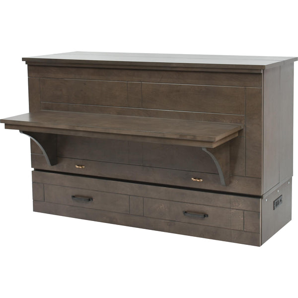Cabinet Bed Studio Queen Cabinet Bed Studio Queen Cabinet Bed - Grey IMAGE 1