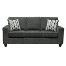 Minhas Furniture Stationary Fabric Sofa 8181 Sofa IMAGE 1