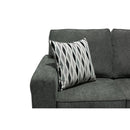 Minhas Furniture Stationary Fabric Sofa 8181 Sofa IMAGE 5