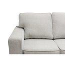 Minhas Furniture Delano Stationary Fabric Loveseat 8181 Loveseat Beige IMAGE 2