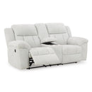  Signature Design by Ashley Frohn 3740594C Double Reclining Loveseat with Console IMAGE 2