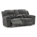 Signature Design by Ashley Frohn 3740694C Double Reclining Loveseat with Console IMAGE 2