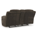 Signature Design by Ashley Frohn 3740794C Double Reclining Loveseat with Console IMAGE 5