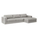 Signature Design by Ashley Amiata 57404S2C 2 pc Sectional with Chaise IMAGE 1