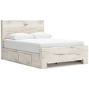  Signature Design by Ashley Lawroy B2310B42 Full Panel Bed with Storage IMAGE 1
