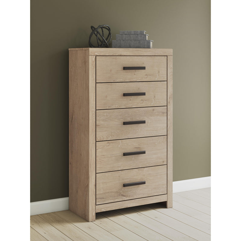 Signature Design by Ashley Sanginlane B3787-46 Five Drawer Chest IMAGE 7