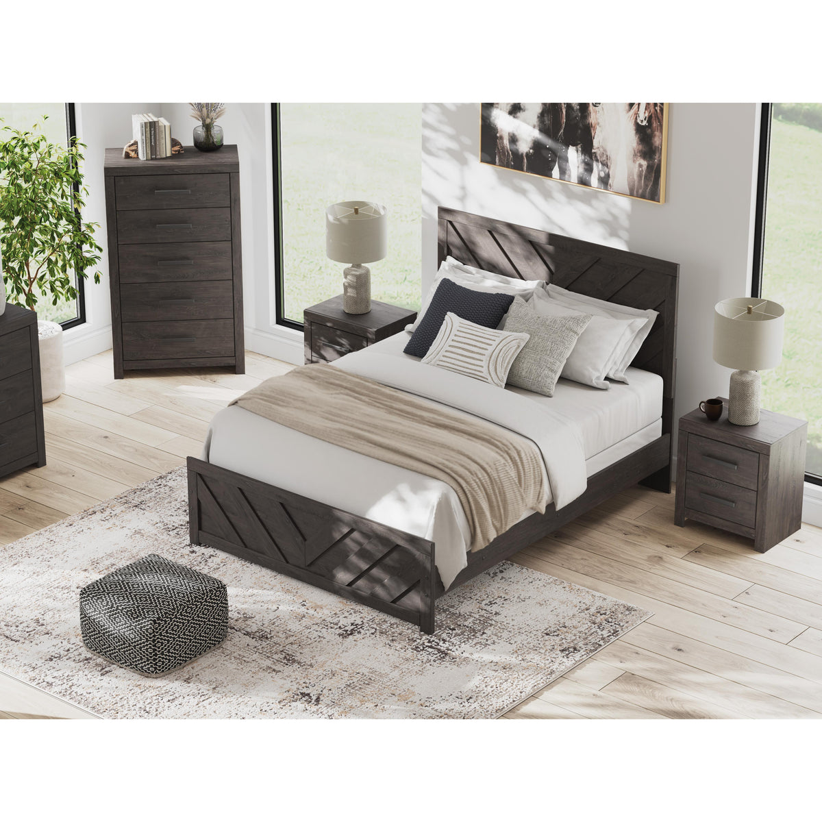 Signature Design by Ashley Prendonea B3789-46 Five Drawer Chest