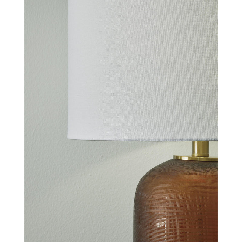 Signature Design by Ashley Farberman L430864 Glass Table Lamp IMAGE 3