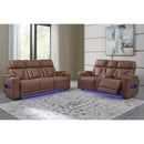  Signature Design by Ashley Clean-Slate PC5010118 Power Reclining Loveseat with Console and Adjustable Headrest IMAGE 9