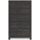 Signature Design by Ashley Hollivern PCB2108-46 Five Drawer Chest IMAGE 3