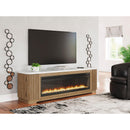 Signature Design by Ashley Camdill W808W1 80" TV Stand with Electric Fireplace IMAGE 7