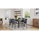  Titus Furniture T3261GR Dining Chairs (6/box) (Grey) IMAGE 2