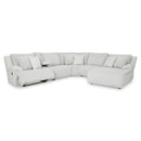 Signature Design by Ashley Top Tier 92706S1C 6 pc Reclining Sectional with Chaise IMAGE 2