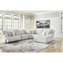 Signature Design by Ashley Top Tier 92706S1C 6 pc Reclining Sectional with Chaise IMAGE 4