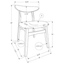 Monarch Dining Seating Chairs I 1365 IMAGE 3