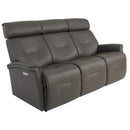 Fjords of Norway Rome Power Reclining Leather Sofa Rome Power Reclining Sofa - Graphite IMAGE 1