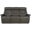 Fjords of Norway Rome Power Reclining Leather Sofa Rome Power Reclining Sofa - Graphite IMAGE 2