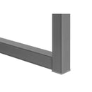 Monarch I 7728 72"L Office Hutch - White/Silver IMAGE 9