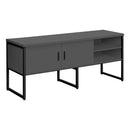 Monarch I 7732 72"L Office Credenza - Grey/Black IMAGE 3