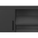 Monarch I 7733 72"L Office Hutch - Grey/Black IMAGE 7