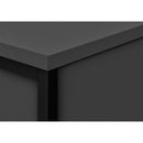 Monarch I 7733 72"L Office Hutch - Grey/Black IMAGE 8