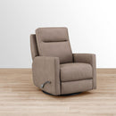 Amax Leather EZ Comfort Swivel Leather Look Recliner 8066C A956 IMAGE 1