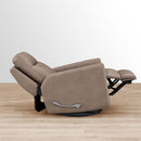 Amax Leather EZ Comfort Swivel Leather Look Recliner 8066C A956 IMAGE 3