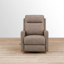 Amax Leather EZ Comfort Swivel Leather Look Recliner 8066C A956 IMAGE 4