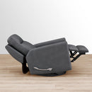 Amax Leather EZ Comfort Swivel Leather Look Recliner 8066C A957 IMAGE 3