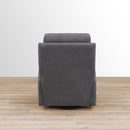 Amax Leather EZ Comfort Swivel Leather Look Recliner 8066C A957 IMAGE 5