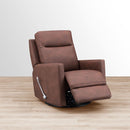 Amax Leather EZ Comfort Swivel Leather Look Recliner 8066C A962 IMAGE 2