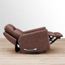 Amax Leather EZ Comfort Swivel Leather Look Recliner 8066C A962 IMAGE 3