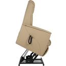 Fjords of Norway Memphis Leather Lift Chair Memphis Small Lift Chair - Latte IMAGE 3