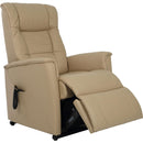 Fjords of Norway Memphis Leather Lift Chair Memphis Large Lift Chair - Latte IMAGE 2