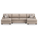  Benchcraft Newellen 48404S3 3 pc Sectional with Double Chaise IMAGE 2