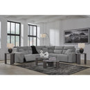  Signature Design by Ashley Modmax 65906S8 5 pc Power Reclining Sectional IMAGE 5