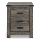 Signature Design by Ashley Frandern B4480-92 Two Drawer Night Stand IMAGE 3