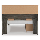 Signature Design by Ashley Frandern B4480B9 Full Bookcase Panel Bed with Storage IMAGE 5