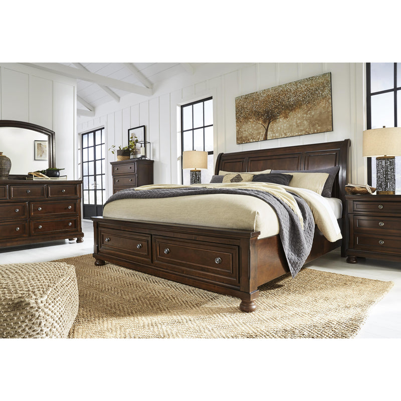 Millennium Porter California King Sleigh Bed with Storage B697-178/B697-176/B697-195 IMAGE 7