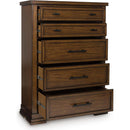 Signature Design by Ashley Taffenbrook B849-46 Five Drawer Chest IMAGE 2