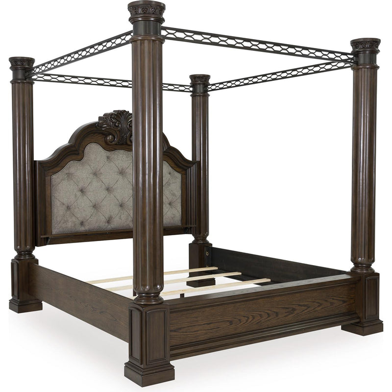  Signature Design by Ashley Maylee B947B10 King Canopy Bed IMAGE 1