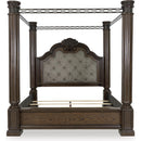  Signature Design by Ashley Maylee B947B11 California King Canopy Bed IMAGE 2