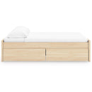  Signature Design by Ashley Onita EB9632B21 King Platform Bed with 2 Side Storage IMAGE 4