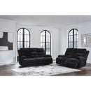  Signature Design by Ashley Rhine Falls PC4280596 Double Reclining Power Loveseat with Console IMAGE 6