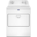 Maytag 7.0 cu. ft. Top Load Electric Dryer with Wrinkle Prevent YMED4005SW IMAGE 1