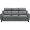 Aurora Furniture Chinook Power Reclining Leather Match Sofa Chinook Power Reclining Sofa - Slate IMAGE 1