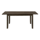  Monarch I 1375 Dining Table - Grey Veneer 36"X 72" / 18" Extension Panel IMAGE 4