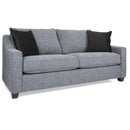  Decor-Rest Furniture Embark Stationary Fabric Sofa 2981 Sofa   Spritz Blue IMAGE 1